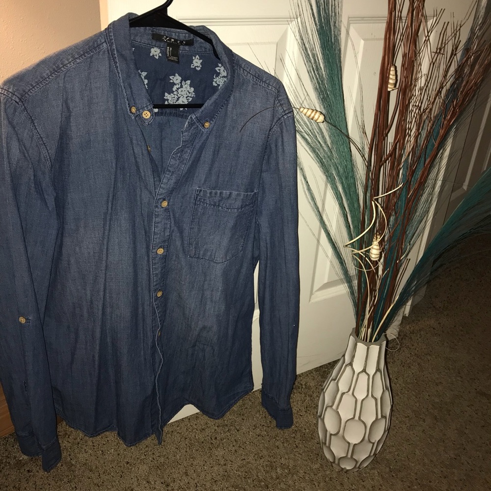 🐺Men’s denim shirt